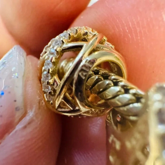 Solid Gold 14k Pandora Charm - Picture 10 of 12